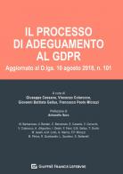 Il processo di adeguamento al GDPR. Aggiornato al D. lgs. 10 agosto 2018, n. 101 edito da Giuffrè