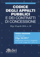 Codice degli appalti pubblici e dei contratti di concessione edito da DEI