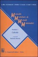 Manuale modulare di metodi matematici. Modulo 1: Calcolo edito da Giappichelli