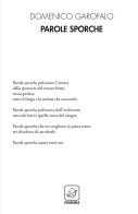 Parole sporche di Domenico Garofalo edito da Ensemble
