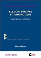 Elezioni europee 6-7 giugno 2009. Scadenzario e modulistica. CD-ROM edito da Halley Editrice