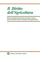 Il diritto dell'agricoltura (2023) vol.1 edito da Edizioni Scientifiche Italiane