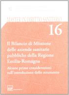 Master in diritto sanitario vol.16 edito da Bononia University Press