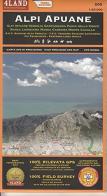 Alpi Apuane. Carta topografica-escursionistica 1:25.000. Ediz. italiana, inglese e tedesca edito da 4Land