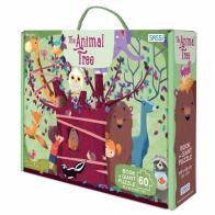 The animal tree. Ediz. a colori. Con puzzle di Nadia Fabris, Valentina Bonaguro edito da Sassi