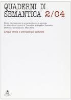 Quaderni di semantica (2004) vol.2 edito da CLUEB