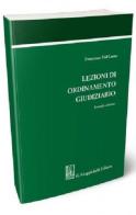 Lezioni di ordinamento giudiziario di Francesco Dal Canto edito da Giappichelli