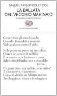 La ballata del vecchio marinaio di Samuel Taylor Coleridge edito da Einaudi