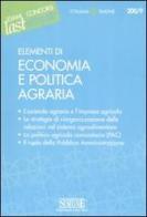 Elementi di economia e politica agraria edito da Edizioni Giuridiche Simone