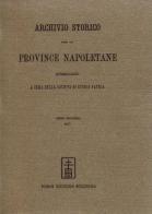 Archivio Storico per le Provincie Napoletane vol.2 edito da Forni