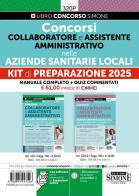 Concorsi collaboratore e assistente amministrativo nelle Aziende Sanitarie Locali. Kit di preparazione 2025 edito da Edizioni Giuridiche Simone