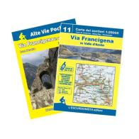 Via Francigena in Valle d'Aosta. Guida escursionistica. Ediz. italiana, inglese e francese. Con carta escursionistica 1:25000 di Luca Zavatta edito da L'Escursionista