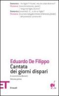 Cantata dei giorni dispari vol.1 di Eduardo De Filippo edito da Einaudi