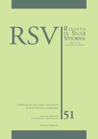 RSV. Rivista di studi vittoriani vol.51 edito da Solfanelli