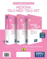 Hoepli test. Medicina, Odontoiatria, Veterinaria TOLC-MED e TOLC-VET. Kit completo Plus (Libro di teoria con esercizi-6000 Quiz-Libro di Prove simulate) edito da Hoepli