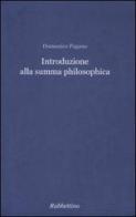 Introduzione alla summa philosophica di Domenico Pagano edito da Rubbettino