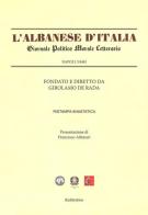 L' Albanese d'Italia. Giornale politico morale letterario (Rist. anast. Napoli, 1848) di Girolamo De Rada edito da Rubbettino