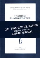 I «Notturni» di Antonio Tabucchi edito da Bulzoni