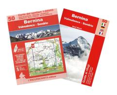 Bernina, Valmalenco, Sondrio. Ediz. multilingue. Con carta dei sentieri 1:25000 di Matthew Black Basil edito da L'Escursionista