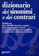 Dizionario dei sinonimi e dei contrari di Elisabetta Perini edito da Giunti Editore