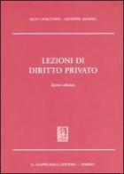 Lezioni di diritto privato di Aldo Cecchini, Giuseppe Amadio edito da Giappichelli