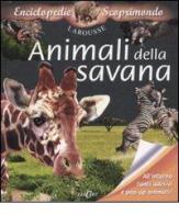 Animali della savana. Con adesivi edito da Edicart