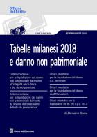 Tabelle milanesi 2018 e danno non patrimoniale di Damiano Spera edito da Giuffrè