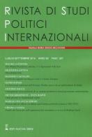Rivista di studi politici internazionali (2015) vol.3 edito da Studium