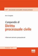 Compendio di diritto processuale civile di Anna Costagliola edito da Maggioli Editore