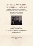Emilio Pasquini: una magnifica passione. Nel settimo centenario della morte di Dante edito da Fabrizio Serra Editore