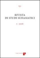 Rivista di studi sudasiatici (2006) vol.1 edito da Firenze University Press