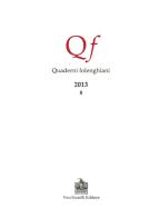 Quaderni folenghiani (2013) vol.8 edito da Vecchiarelli