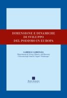 Dimensione e dinamiche di sviluppo del podismo in Europa di Gabriele Carbonara edito da Enzo Albano