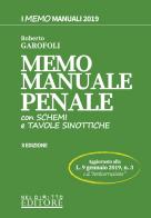 Memo manuale penale con schemi e tavole sinottiche di Roberto Garofoli edito da Neldiritto Editore