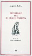 Repertorio per la lingua italiana di Leopoldo Rodinò edito da Di Mauro Franco