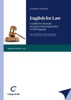 English for law. A toolkit for discourse and genre-based approaches to ESP language di Girolamo Tessuto edito da Giappichelli