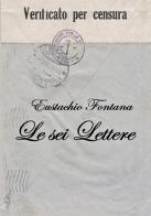 Le sei lettere di Eustachio Fontana edito da StreetLib