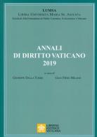 Annali di diritto vaticano (2019) edito da Libreria Editrice Vaticana