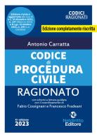 Codice di procedura civile ragionato aggiornato alla Riforma Cartabia. Nuova ediz. di Antonio Carratta edito da Neldiritto Editore