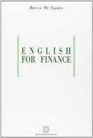 English for finance di Bruna Di Sabato edito da Edizioni Scientifiche Italiane