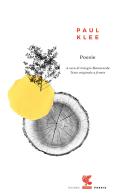 Poesie. Testo tedesco a fronte di Paul Klee edito da Guanda