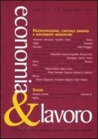 Economia & lavoro (2007) vol.2 edito da Carocci