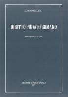 Diritto privato romano di Antonio Guarino edito da Jovene