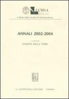 Annali (2002-2004) edito da Giappichelli