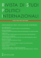 Rivista di studi politici internazionali (2024) vol.1 edito da Studium