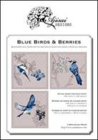 Blue birds & Berries. Cross stitch and blackwork designs di Valentina Sardu edito da Marcovalerio