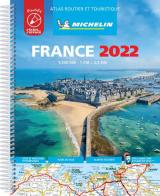 France. Atlas routier et touristique 2022. Ediz. a spirale edito da Michelin Italiana