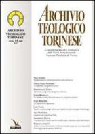 Archivio Teologico Torinese (2009) vol.2 edito da Elledici