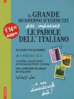 Il grande quaderno d'esercizi per imparare le parole dell'italiano vol.1-2-3 edito da Vallardi A.