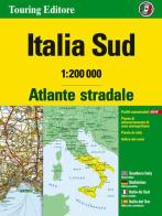 Atlante stradale Italia Sud 1:200.000. Ediz. multilingue edito da Touring